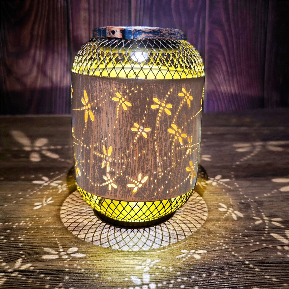 Solar Lanterns Outdoor IP65 Waterproof Metal Hanging Lantern Solar Lights for Garden Patio Lawn