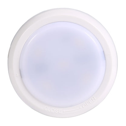 YD-002 3Pcs Remote Control RGBW Cabinet Light Battery Powered Dimmable Night Light for Kitchen Closet Stairs