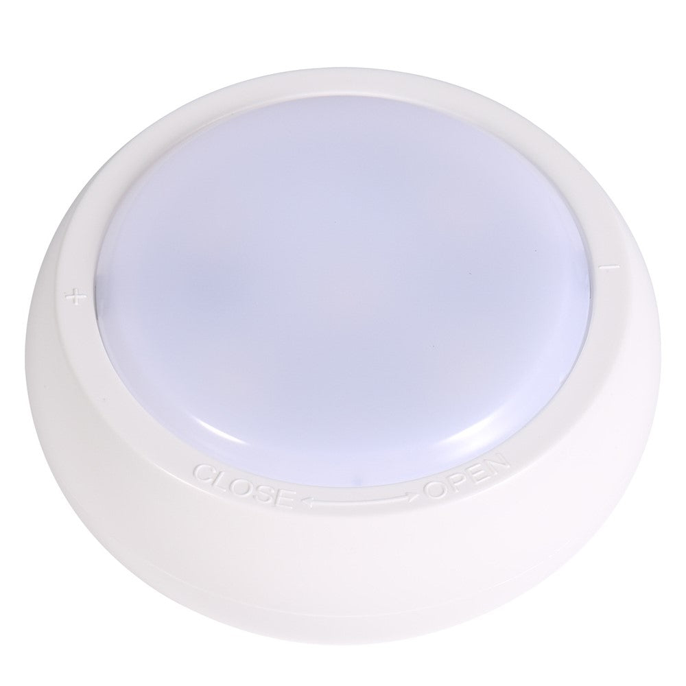 YD-002 3Pcs Remote Control RGBW Cabinet Light Battery Powered Dimmable Night Light for Kitchen Closet Stairs
