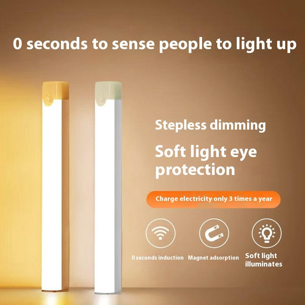 50cm Magnetic LED Strip Light with Motion Sensor for Cabinet, Wardrobe, Shoe Rack