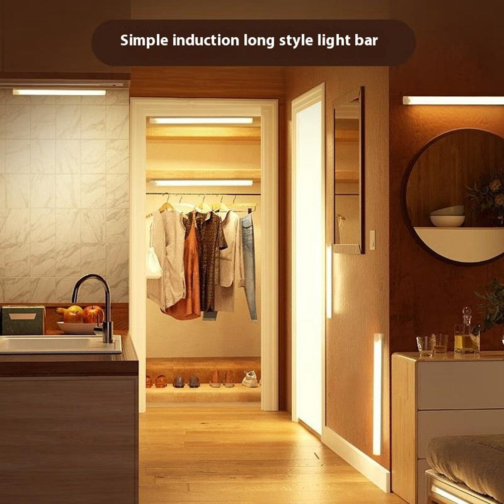 50cm Magnetic LED Strip Light with Motion Sensor for Cabinet, Wardrobe, Shoe Rack