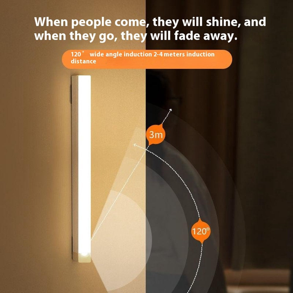 50cm Magnetic LED Strip Light with Motion Sensor for Cabinet, Wardrobe, Shoe Rack
