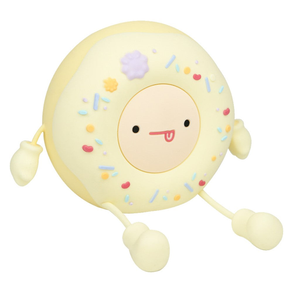 Cartoon Donut Shape Night Light Cute Bedside Lamp Nursery Feeding Light Birthday Gift