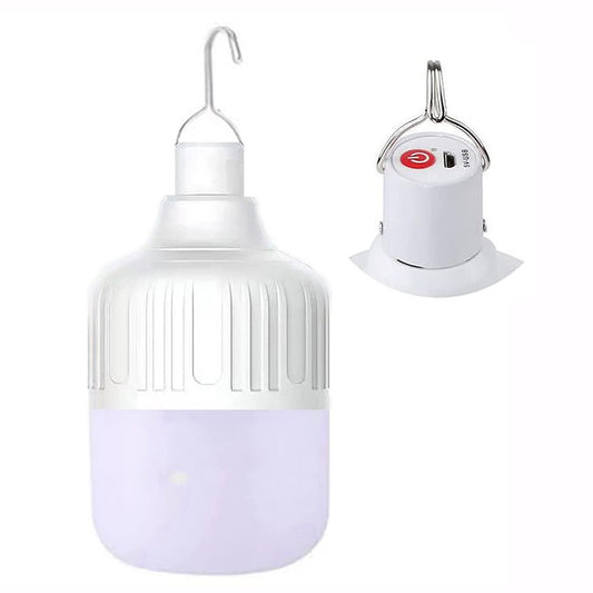 100W 95mm Outdoor Camping Lantern 5 Modes USB Rechargeable Tent Hanging LED Light Bulb
