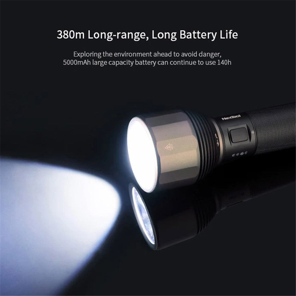 XIAOMIYOUPIN NEXTOOL Outdoor Flashlight Portable High Brightness Handheld Night Light with 5 Lighting Modes (Chinese Version)