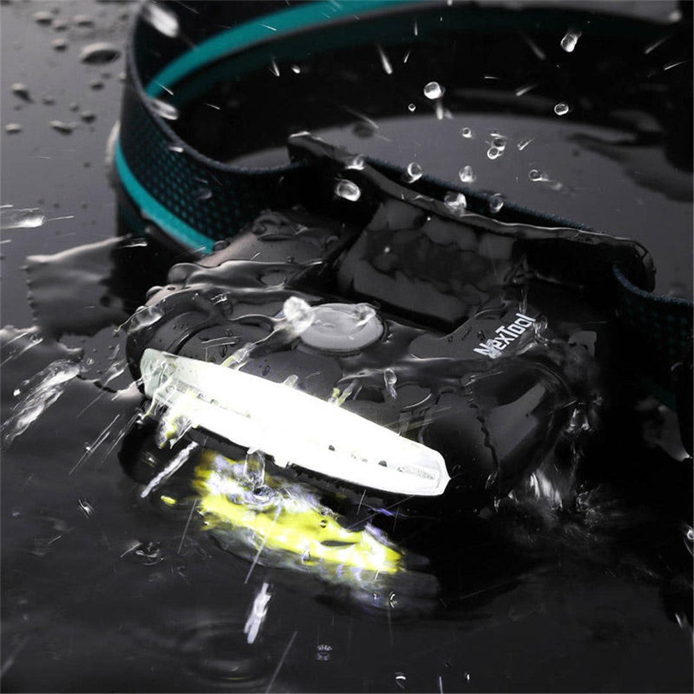 XIAOMIYOUPIN NEXTOOL Rechargeable Head Lamp COB Camping Headlamp Flashlight with 5 Light Modes 170 Lumens (Chinese Version)