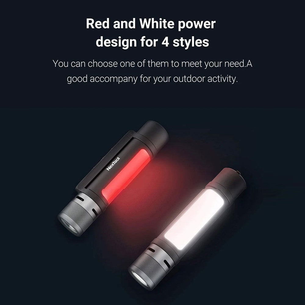 XIAOMIYOUPIN NEXTOOL NE20030 6-in-1 Portable Flashlight Camping Light Alarm Device Power Bank Tool