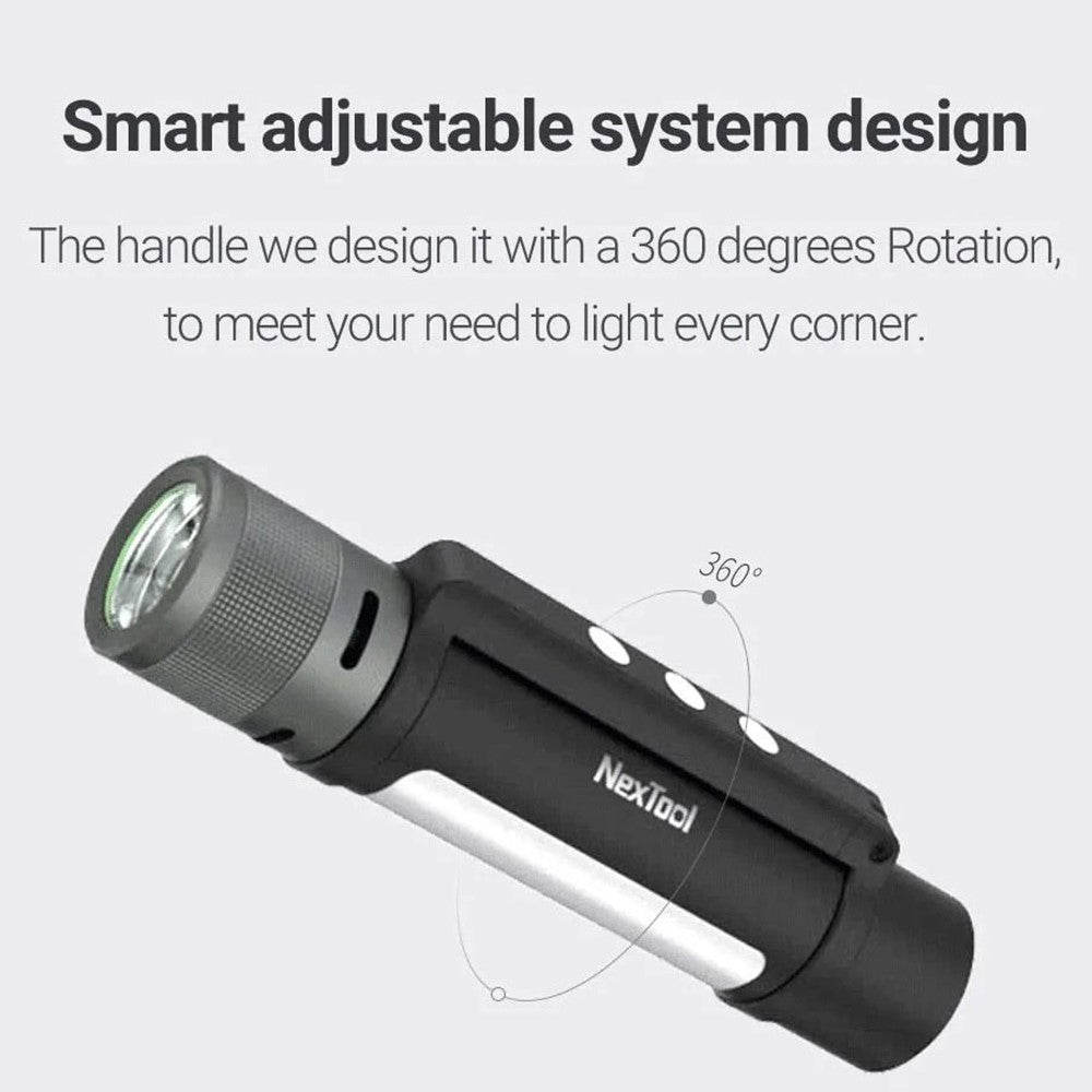 XIAOMIYOUPIN NEXTOOL NE20030 6-in-1 Portable Flashlight Camping Light Alarm Device Power Bank Tool