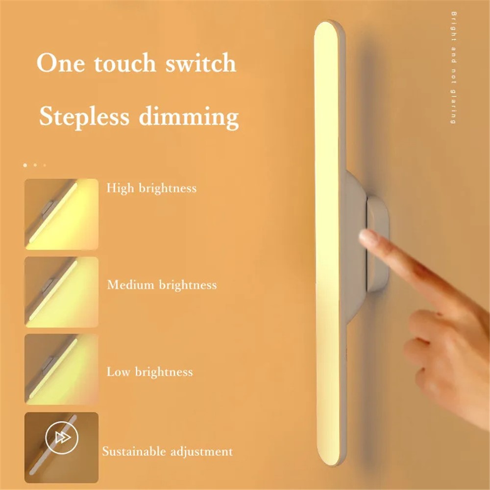 YZYP-YJD LED Eye Care Study Lamp Rechargeable Desk Night Light Dormitory Magnetic Lights