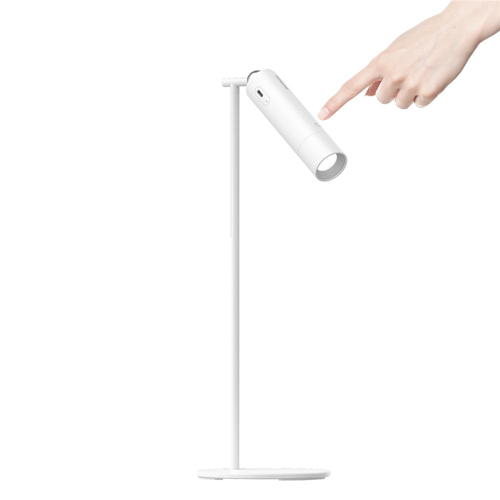 MOMAX QL12 SnapLux Multi-Functional Wireless Magnetic Night Light Brightness Adjustable Desktop Lamp, White