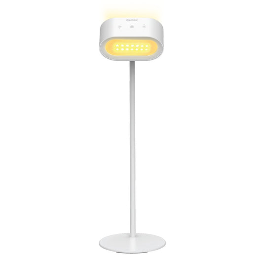 MOMAX QL13 SnapLux Mood Multifunctional Wireless Magnetic Light Dual Light Source Desktop Night Lamp (White)