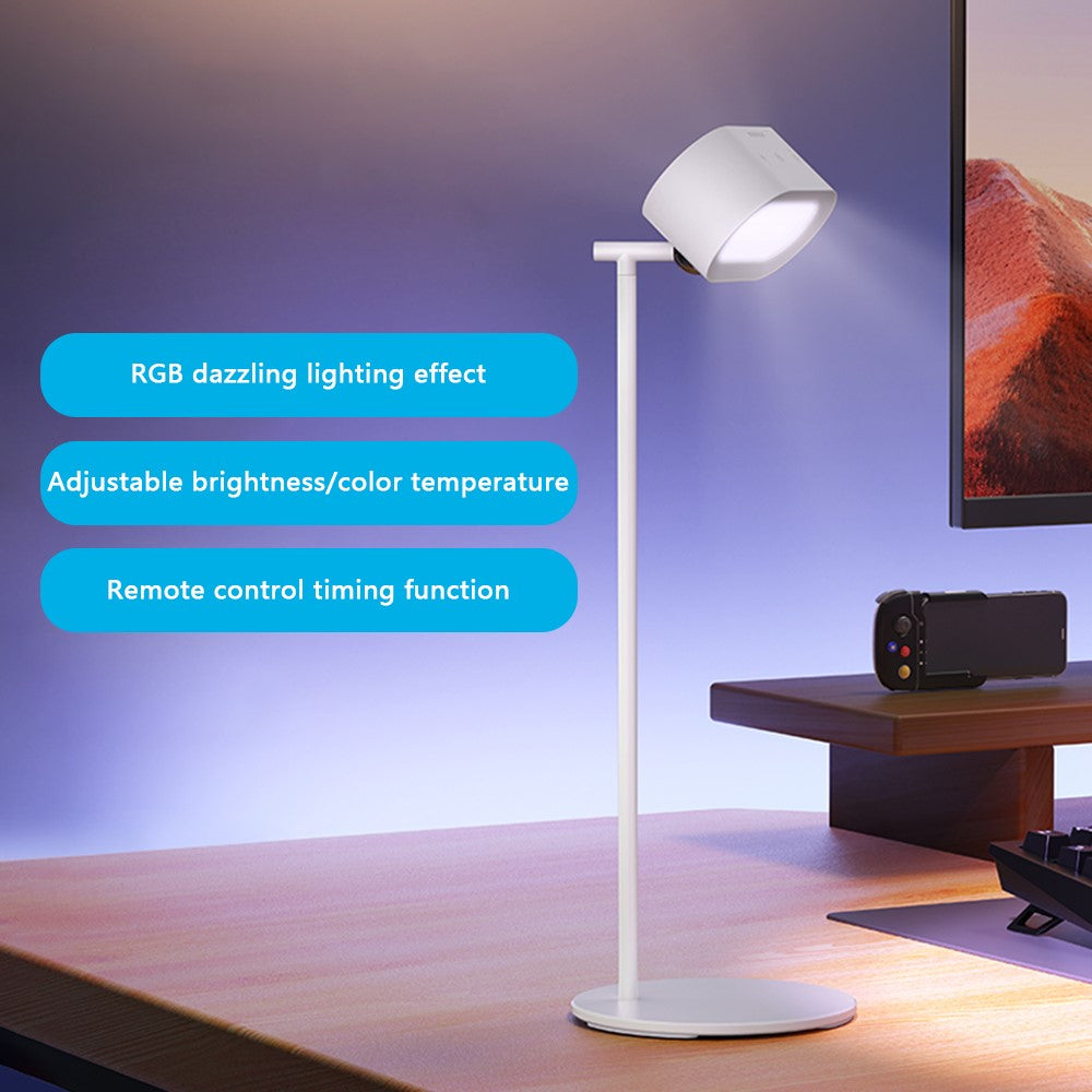 MOMAX QL13 SnapLux Mood Multifunctional Wireless Magnetic Light Dual Light Source Desktop Night Lamp (White)