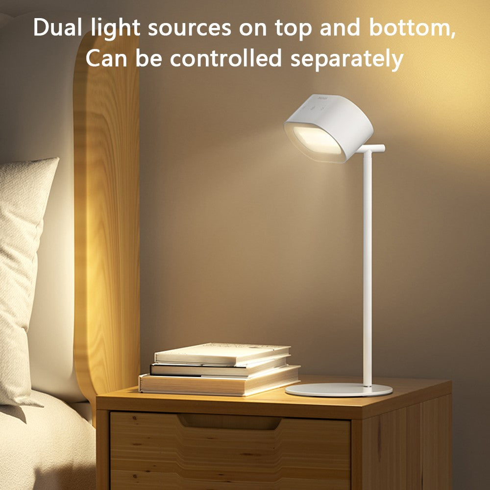 MOMAX QL13 SnapLux Mood Multifunctional Wireless Magnetic Light Dual Light Source Desktop Night Lamp (White)