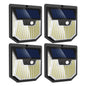 4PCS Waterproof Human Motion Sensor Solar Lights High Brightness House Garden Lamps