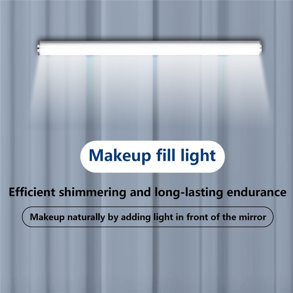 MFL-01 Suction Cup Mounted Mirror Front Makeup Fill Light Rechargeable Aluminum Alloy Light Bar