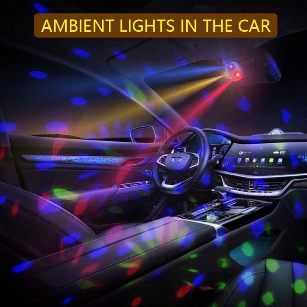 Portable Disco Ball Wristband Light Voice Activated Party Lamp USB Rechargeable Flashing Light