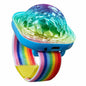 Portable Disco Ball Wristband Light Voice Activated Party Lamp USB Rechargeable Flashing Light