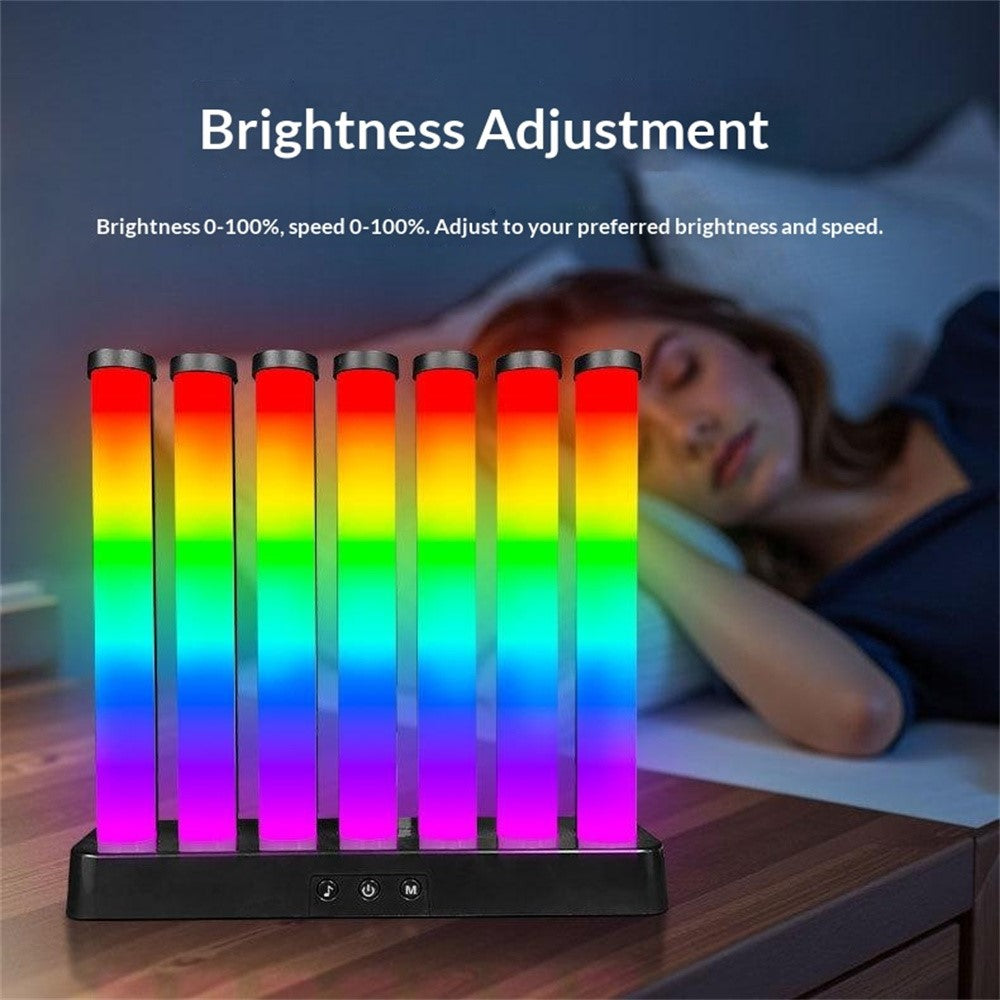 KBB-50 Single Button RGB Gaming Sound Reactive Light Desktop Ambient Lamp for Bedroom Night Light