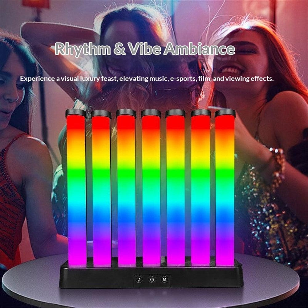 KBB-50 Single Button RGB Gaming Sound Reactive Light Desktop Ambient Lamp for Bedroom Night Light