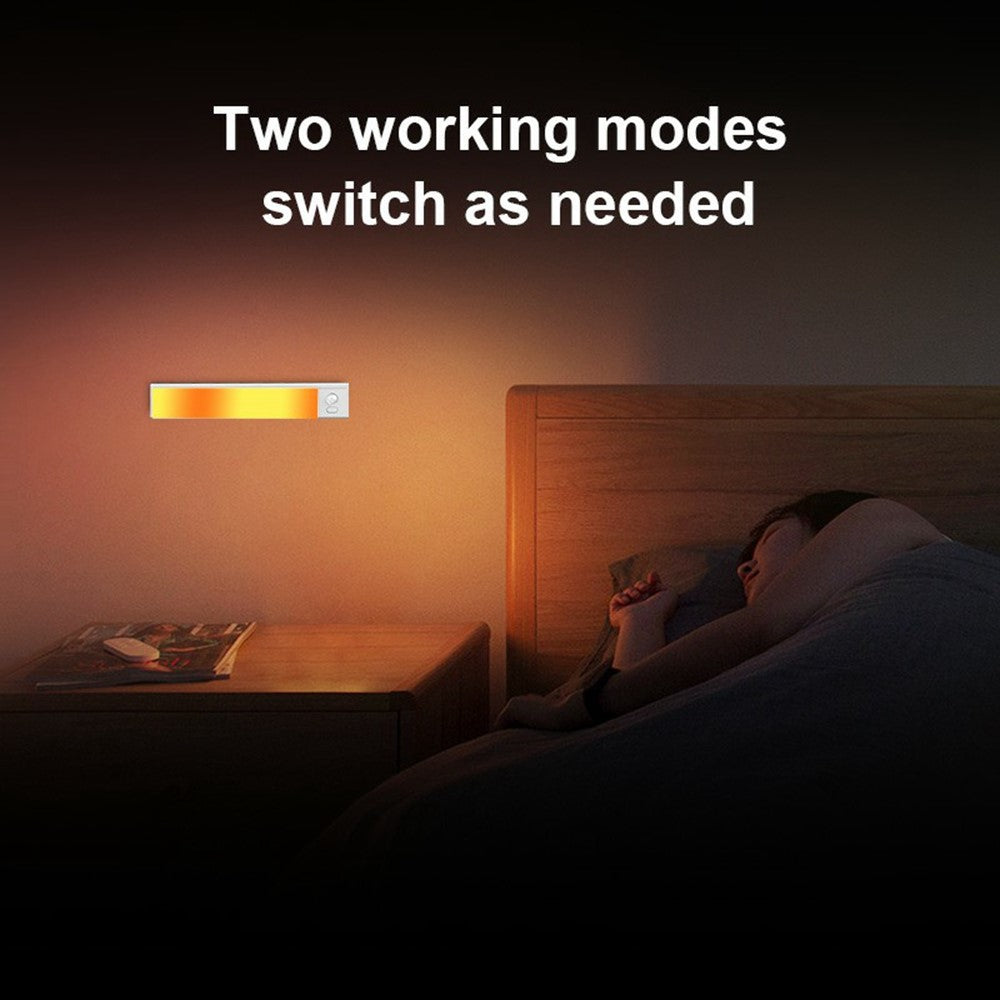 L1-021 23.3cm RGB Cabinet Light Magnetic Human Motion Sensor Smart Wall Lamp Long Night Light for Home