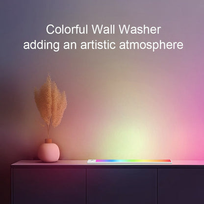 L1-021 23.3cm RGB Cabinet Light Magnetic Human Motion Sensor Smart Wall Lamp Long Night Light for Home