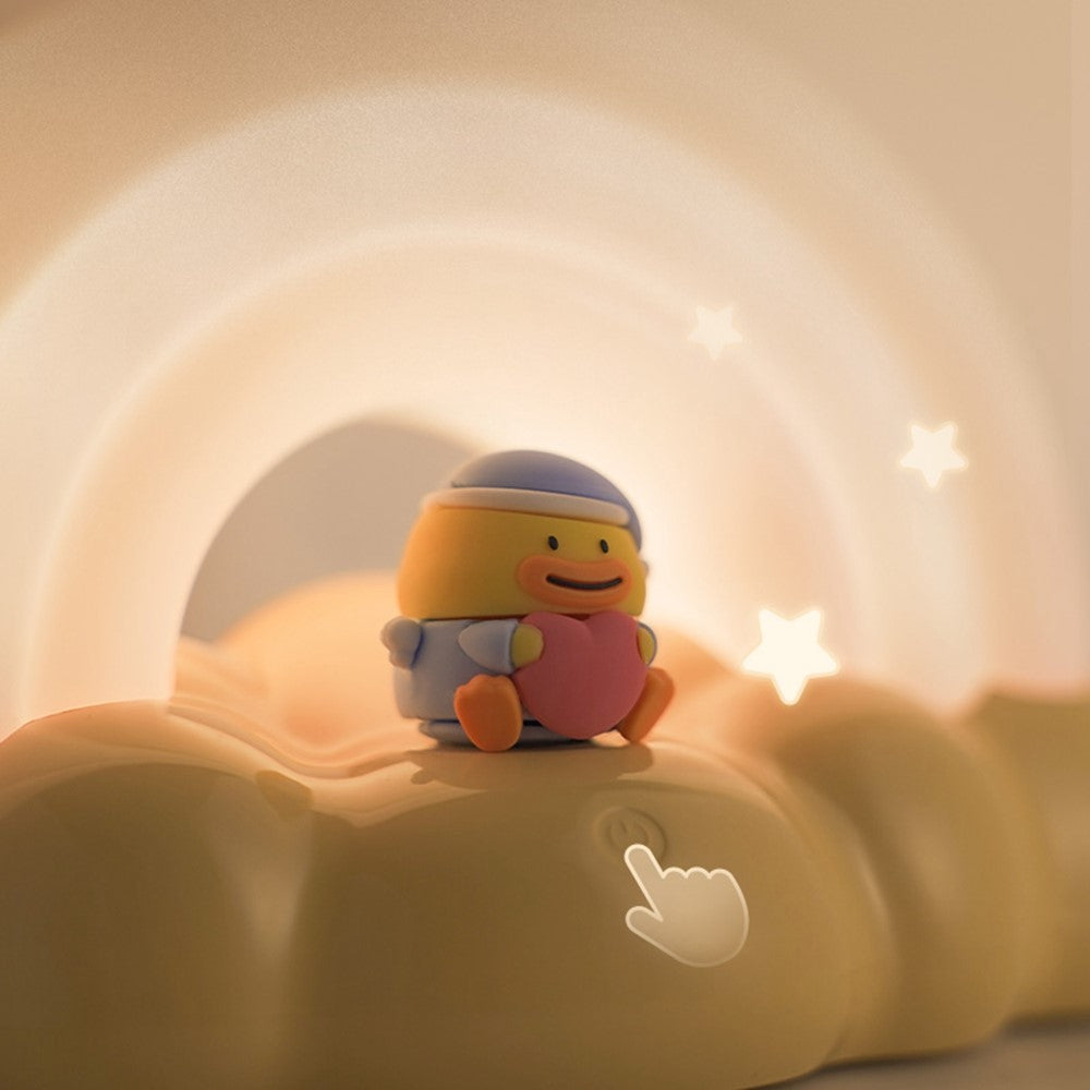 ICARER FAMILY Rainbow Night Light Touch Sensor Bedside Lamp 3 Lighting Modes For Bedroom