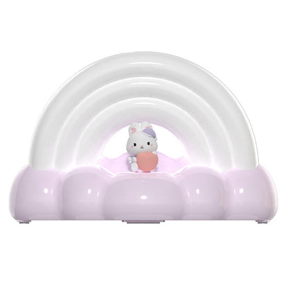 ICARER FAMILY Rainbow Night Light Touch Sensor Bedside Lamp 3 Lighting Modes For Bedroom