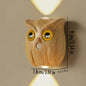 Owl Motion Sensor Night Light Magnetic Rechargeable Wall Light for Hallway Corridor