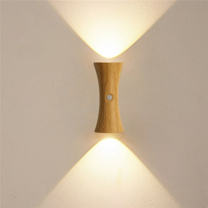 Motion Sensor Night Light Cordless Magnetic Wall Light Dimmable LED Lamp for Bedroom Staircase Hallway