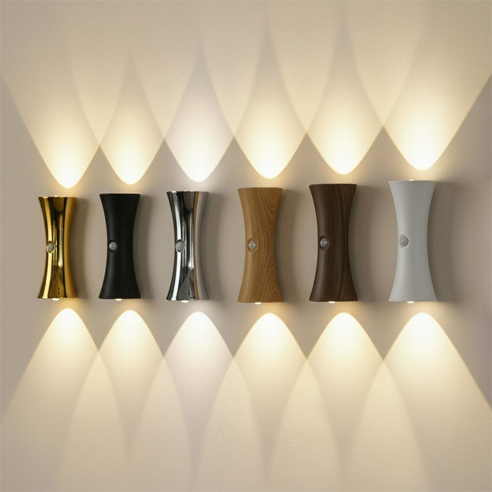Motion Sensor Night Light Cordless Magnetic Wall Light Dimmable LED Lamp for Bedroom Staircase Hallway