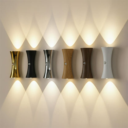 Motion Sensor Night Light Cordless Magnetic Wall Light Dimmable LED Lamp for Bedroom Staircase Hallway