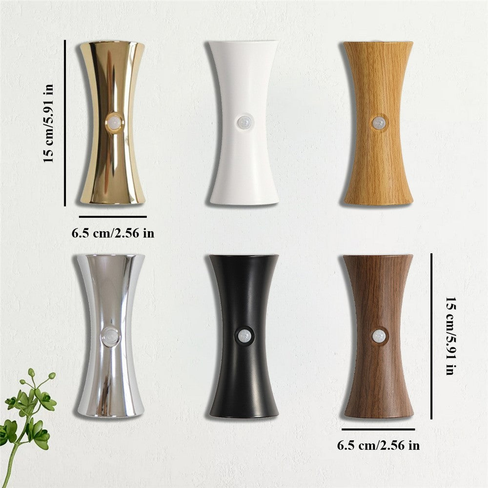 Motion Sensor Night Light Cordless Magnetic Wall Light Dimmable LED Lamp for Bedroom Staircase Hallway