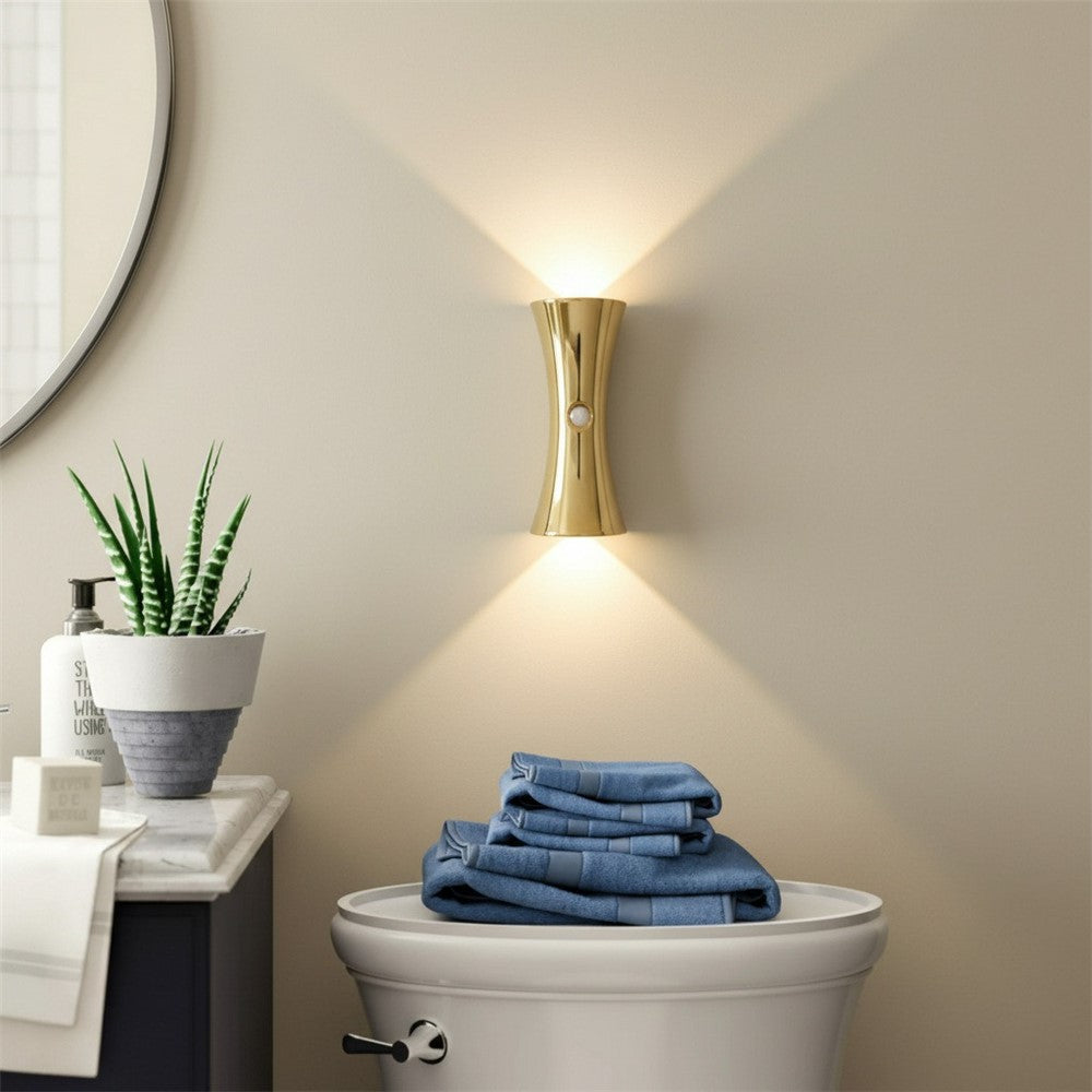 Motion Sensor Night Light Cordless Magnetic Wall Light Dimmable LED Lamp for Bedroom Staircase Hallway