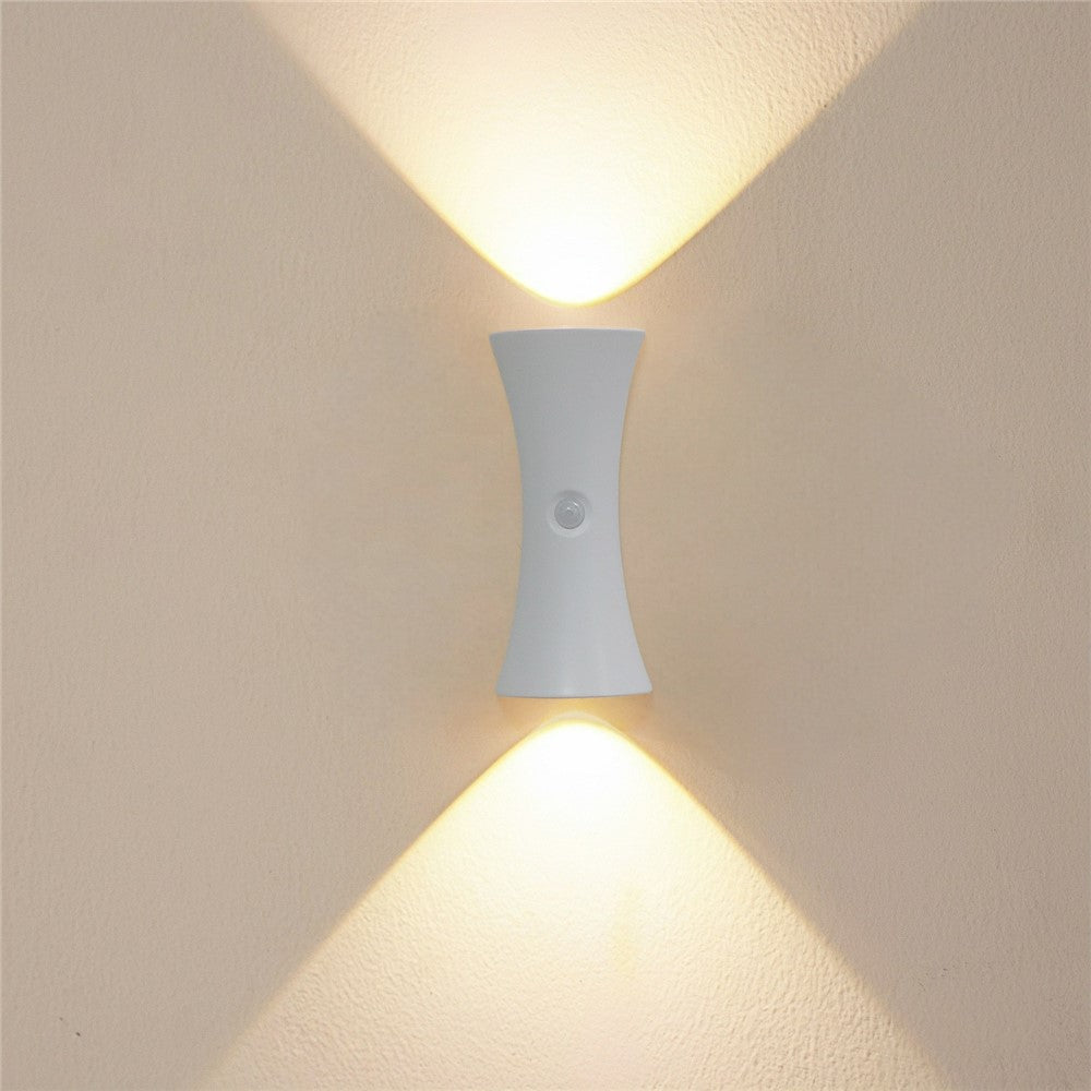 Motion Sensor Night Light Cordless Magnetic Wall Light Dimmable LED Lamp for Bedroom Staircase Hallway