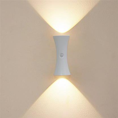 Motion Sensor Night Light Cordless Magnetic Wall Light Dimmable LED Lamp for Bedroom Staircase Hallway
