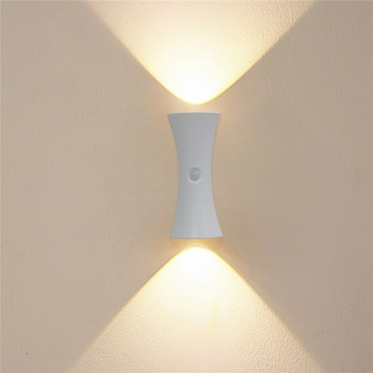 Motion Sensor Night Light Cordless Magnetic Wall Light Dimmable LED Lamp for Bedroom Staircase Hallway