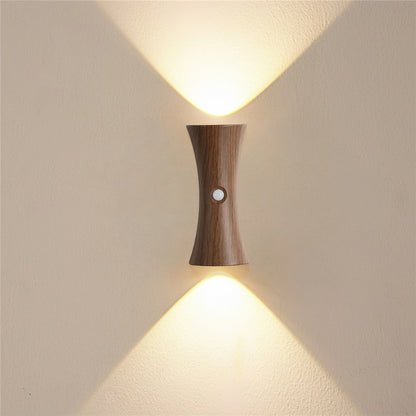 Motion Sensor Night Light Cordless Magnetic Wall Light Dimmable LED Lamp for Bedroom Staircase Hallway