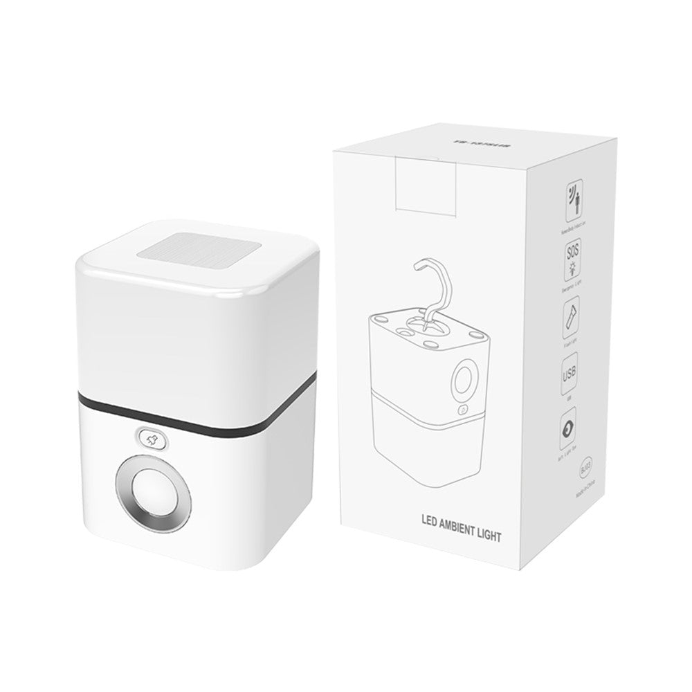 TB-137SLIR 2000mAh Rechargeable PIR Motion Sensor Night Light Portable LED Camping Light for Bedroom Outdoor