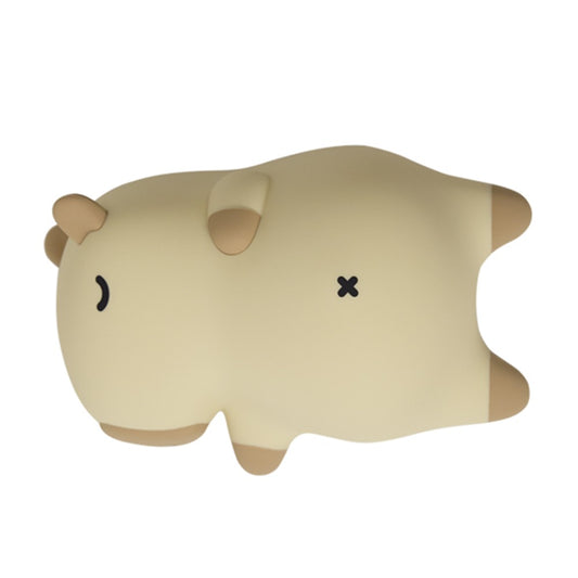 A073 Capybara Snoring Sleep Silicone Night Light 3 Brightness Levels Timing for Bedroom