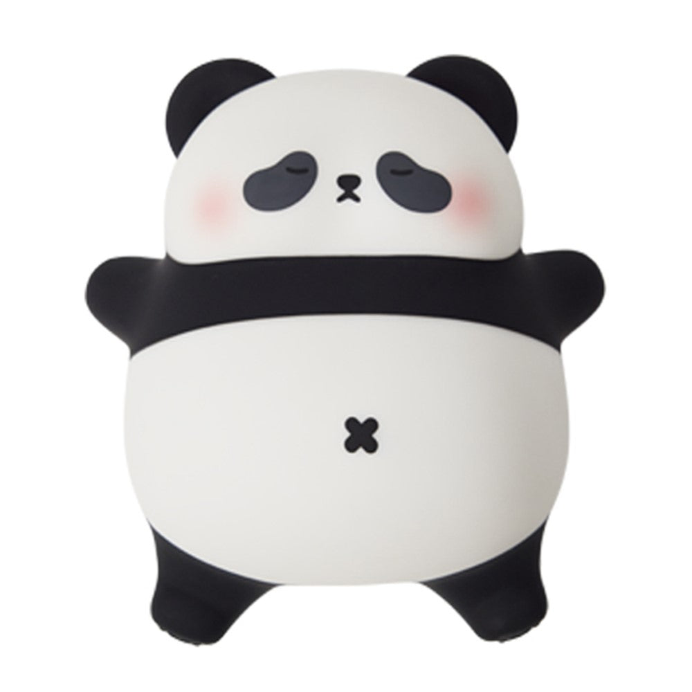 A071 Panda Silicone Night Light Snoring Sound Sleep Lamp Soft Touch Light for Bedroom