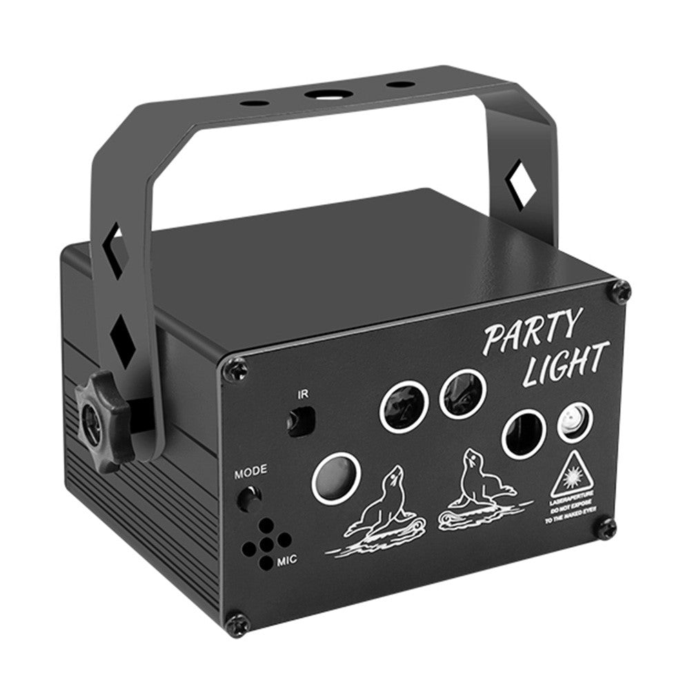 T10 Dreamy Laser Light Stage KTV Flash Light Voice-activated Remote Control Disco Party Atmosphere Lamp