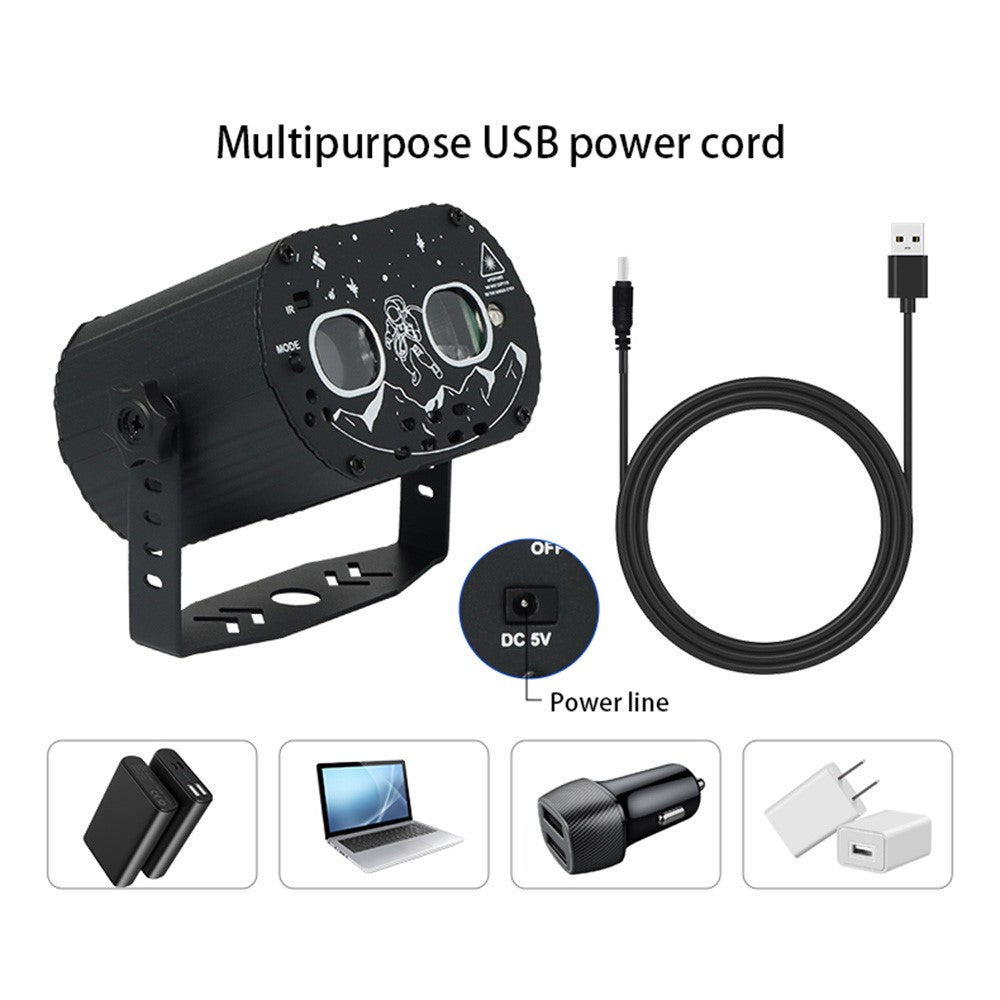 T20 DJ Party Lights Stage Light Northern Lights Effect Laser Light Disco Strobe Lighting with Remote Control