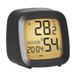 Digital Alarm Clock with Backlight Battery Operated Temperature Humidity Monitor Alarm Clock
