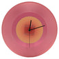 12 inch Music Record Wall Art Clock Translucent Silent Round Clocks Home Decor (No Battery)