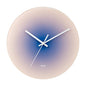 12 inch Sunset Wall Clock Silent Non-Ticking Gradient Glass Clocks for Home (No Battery)