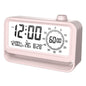 Digital Alarm Clock with Visual Timer 3 Level Brightness USB Rechargeable Countdown LCD Time Reminder