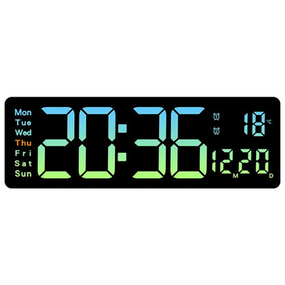 5526 LED Digital Display Electronic Wall Clock Multi-Function Countdown Alarm Clock