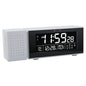 TS-P30 Creative Radio Alarm Clock with Color Alert Digital Display Sound Light IR Motion Sensor 7 Color Night Light