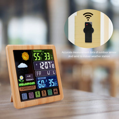 TS-3310 Multifunctional Touch Screen Wireless Weather Station Clock Indoor Outdoor Thermometer Hygrometer