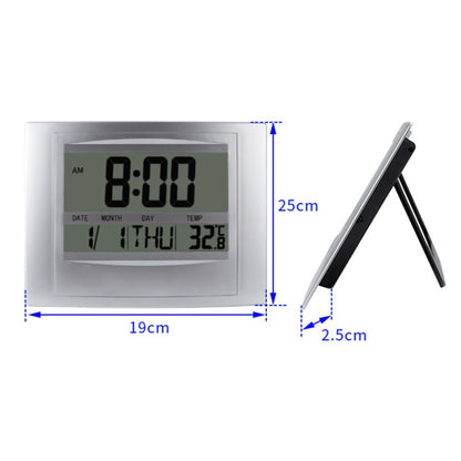 TS-H129Y Multifunction Digital Alarm Clock Large Screen Calendar Temperature Display Wall Clock